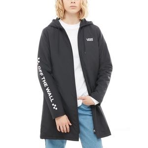 Vans alliance long windbreaker jacket